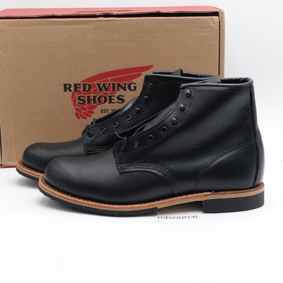 NEW Size 9 Men's Red Wing 9423 Beckman Heritage Made in USA Boot Black - Picture 1 of 16